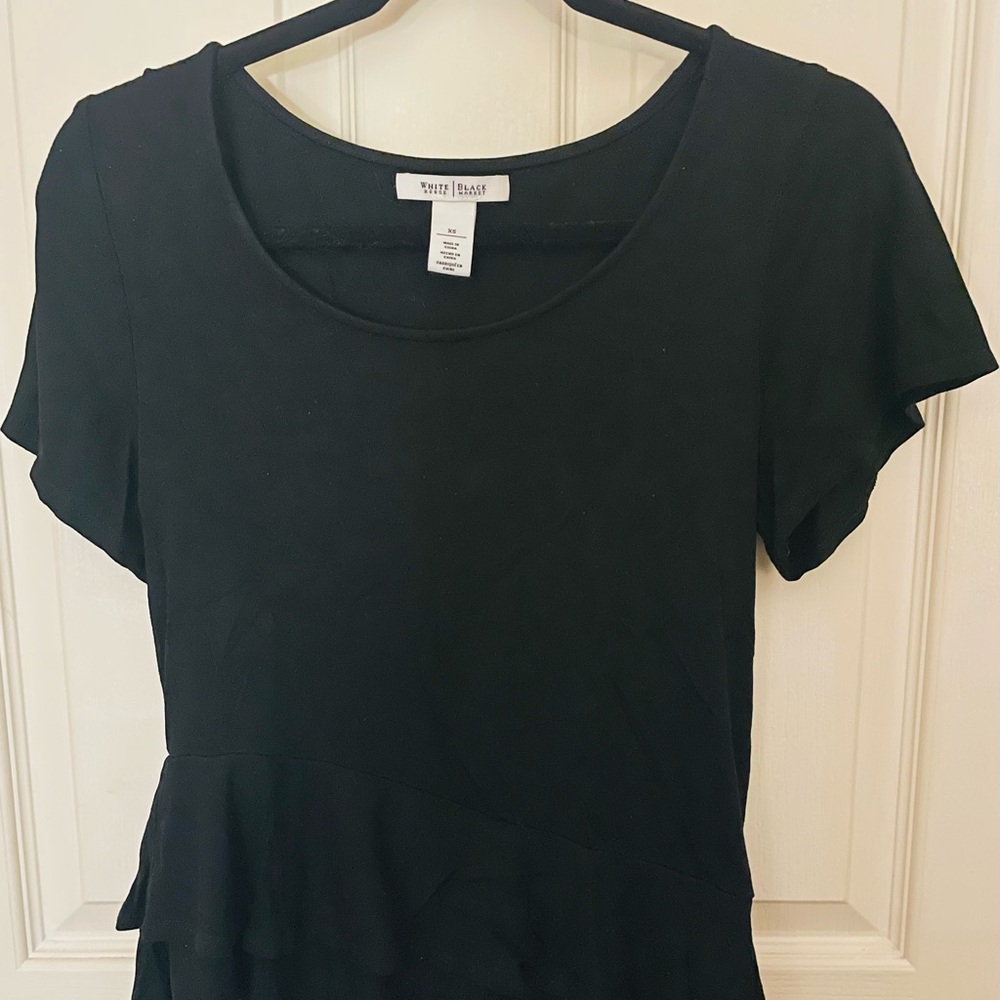 White House Black Market Black Top Size XS